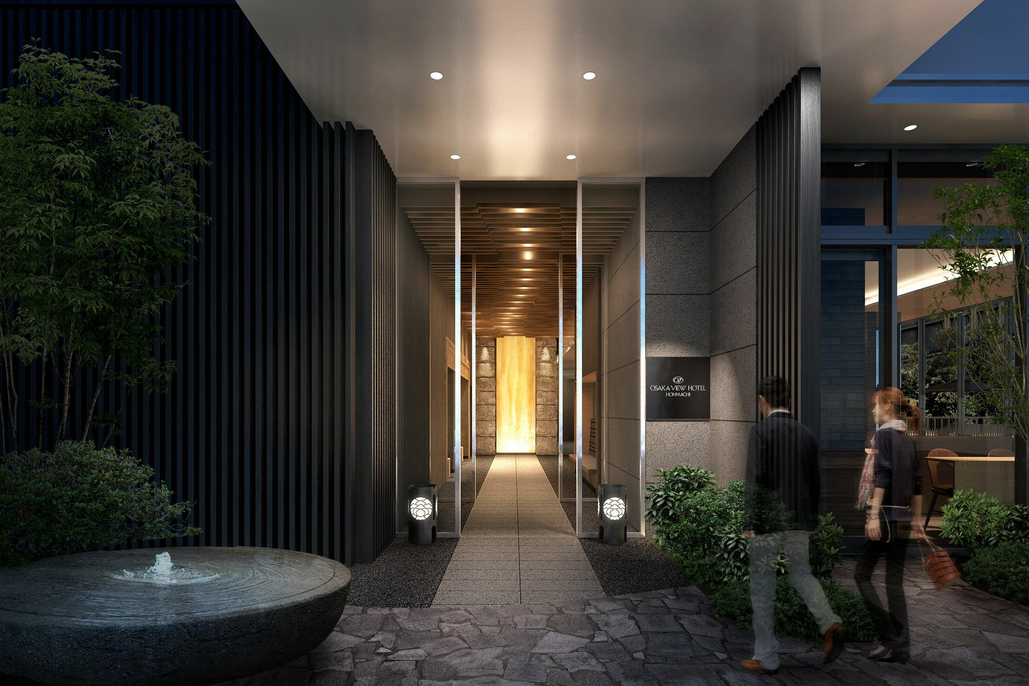 Osaka View Hotel Honmachi Exterior foto